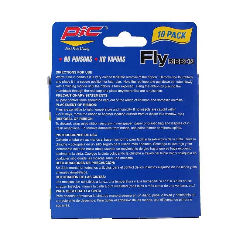 Pic FR10B Sticky Fly Ribbons (30-Pack)