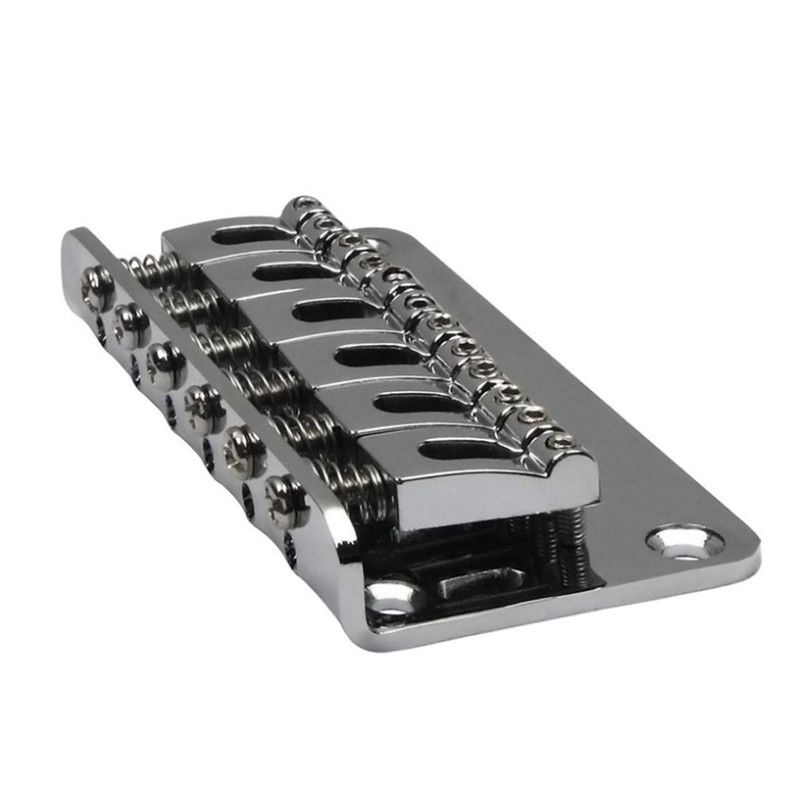 78MM Metal Fixed Hardtail Saddle Bridge Top Load Guitar Tailpiece