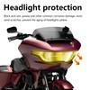 FWXEOZ Motorcycle Accessories Headlight Guard Front Headlamp Protection Cover for