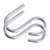 2Pcs Hammock Hooks, Heavy-Duty Stainless Steel S Shaped Hooks, Portable