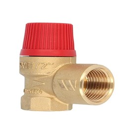 Membrane Safety Valve for Closed Heating Systems 3 Bar 50 kW Max E 1/2 to A 3/4