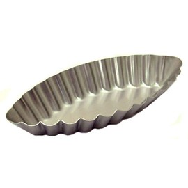 Patissiere 18 – 8 Scalloped tarutoretto (Boat) PP – 634
