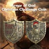 RYUKENLM Armor of God Christian Challenge Coin - Ephesians 6:13-17