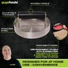Guga Foods- Adjustable Burger Press, Stainless Steel Hamburger and Smashed