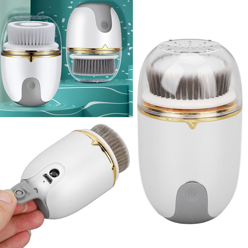 Electric Facial Cleanser 2 Gears Deep Clean Dustproof Waterproof Gentle