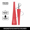 FACESCANADA Faces Canada Magneteyes Matte Eyeliner, Black, 8 ml