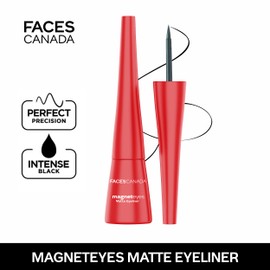 FACESCANADA Faces Canada Magneteyes Matte Eyeliner, Black, 8 ml