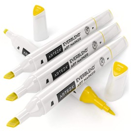 Arteza ARTZ-8831 Artists-Markers, Amber Yellow A9424 (Set of 4) 4