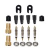 Taicols Presta Valve Core Bike Kit, 18Pcs Repair Tool Kit