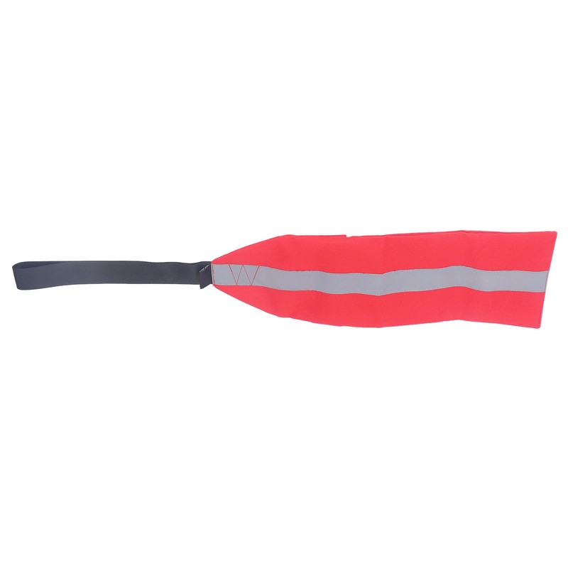 Kayak Safety Flag Multipurpose Oxford Cloth Towing Canoe Red Warning