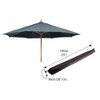 Bosmere Protector 6000 | Garden Parasol Umbrella Cover | L190cm