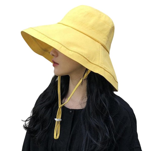 LrisIuza Echo Women's Hat, UV Protection, Chin Strap, Wide Brim,