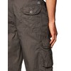 Southpole Men's Ripstop Belted Cargo Shorts, Dark Grey, 42
