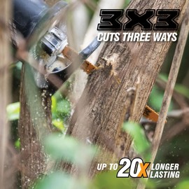 Spyder 200199 3x3 6x10 TPI Reciprocating Saw Blade, 6-Inch, 10-Pack