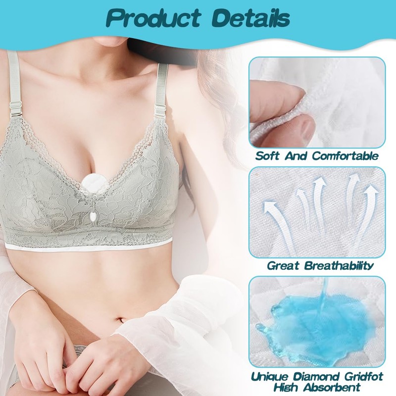Gohytal Pack of 10 Underbust Sweat Protection, Inserts Sweating, Reusable