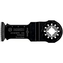 Bosch Professional 5x HCS Plunge Cutting Saw Blade AIZ 32 BSPC (for Hardwood, 50 x 32 mm, Accessory Multitool)
