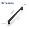 Ravinte 18 Pack 8 Inch Square Cabinet Handles - Matte