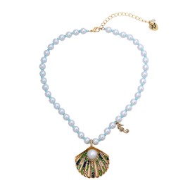 Betsey Shell Pendant Necklace