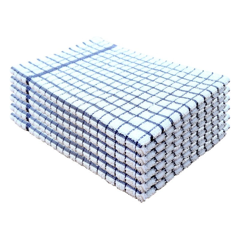 A & B TRADERS 100% Cotton Terry Towelling Tea Towels