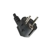 Power Cord VDE 1.80 m 22/YC 14L Black Schuko CEE