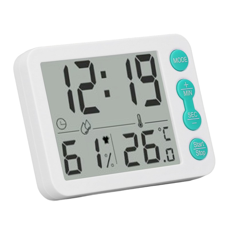 Indoor Digital Temperature Humidity Meter Multifunctional Electronic Thermometer Hygrometer with