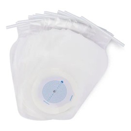 Bolsa De Colostomia Adulto De Grado Médico Ostovac 10pzs Color Blanco