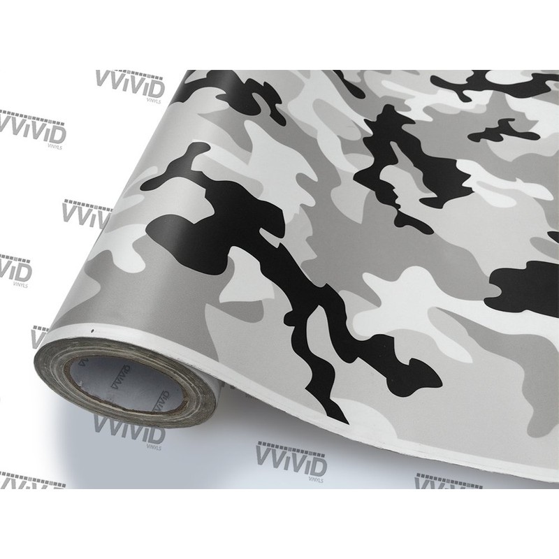 VViViD Vinyl Camouflage Pattern Wrap Air-Release Adhesive Film Sheets (2ft