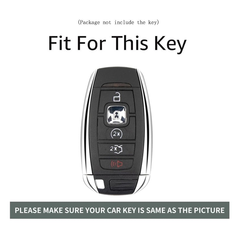 ontto Car key cover fit for Lincoln Continental MKC MKZ