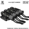 HK Army 4+3 Eject Paintball Harness Pod Pack - Tigerstripe