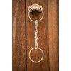 Equinate Water Snaffle Stainless Steel 16 mm Double Jointed 18.5