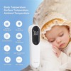Berrcom Berrcom Fieberthermometer Kontaktlos Infrarot Stirnthermometer mit Neue Dual-Sonden-Technologie Fieberthermometer