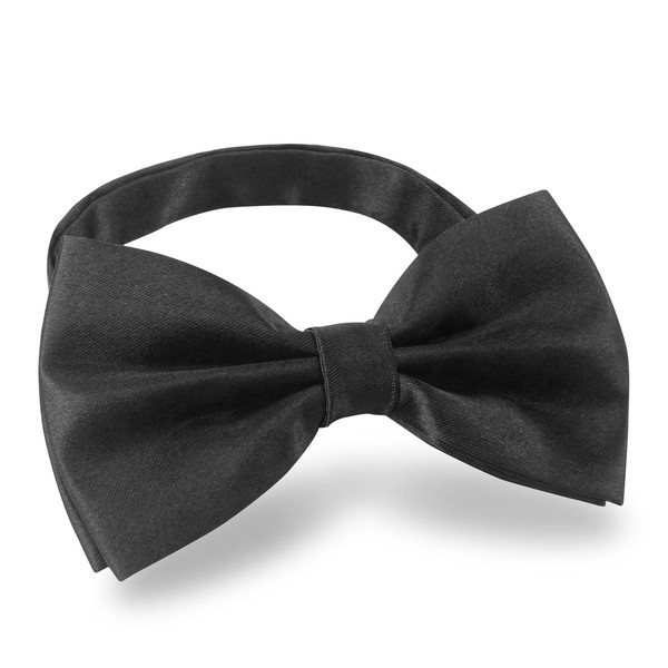 TORMEN Men Bow Tie Classic Bowtie Formal Pre-Tied Adjustable Length