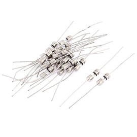 uxcell 250V 300mA Through Hole 3.6mm x 10mm Slow Blow Axial Fuse 20 Pcs