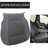 NLQR Front Driver and Passenger Side Bottom Replacement Seat Covers