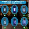 Kittmip Bug Zapper U Type Replacement Light Bulb 15w E26