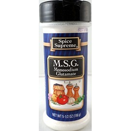 Spice Supreme M.S.G Monosodium Glutamate Seasoning 5.5 oz. (Single)