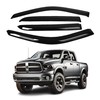 Fits for RAM 1500 Crew CAB 2009-2018 Smoke Window Visor