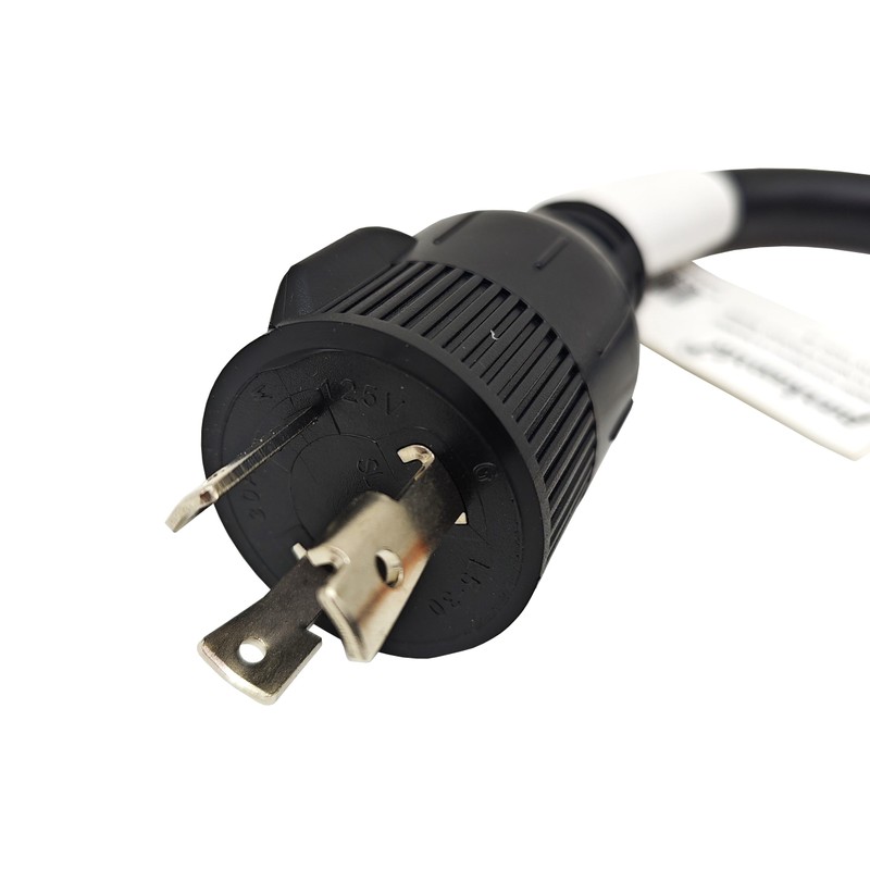 Parkworld 691951 Power Adapter Cord 3-Prong Generator 30A Locking L5-30P