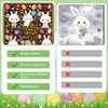 BBLIKE Easter Window Stickers, 9 Sheets Easter Decorations, Easter Egg