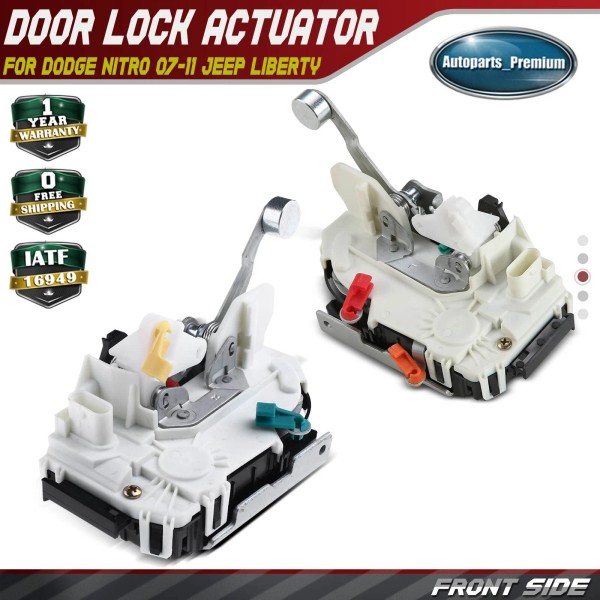Unbranded 2x Door Lock Actuators for Jeep Liberty 2008-2012 Dodge