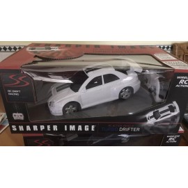 Sharper Image White Sharper Image Turbo Remote Control Drifter Car Fully Functional Racing New