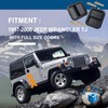 APPERFiT Exterior Door Handles w/Keepers Compatible with Jeep Wrangler YJ