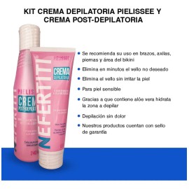 Crema Depiladora Y Post - Brazos Area De Bikini Hombre Mujer