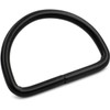 Amanaote Black 2" Inner Diameter D Ring D Rings Non