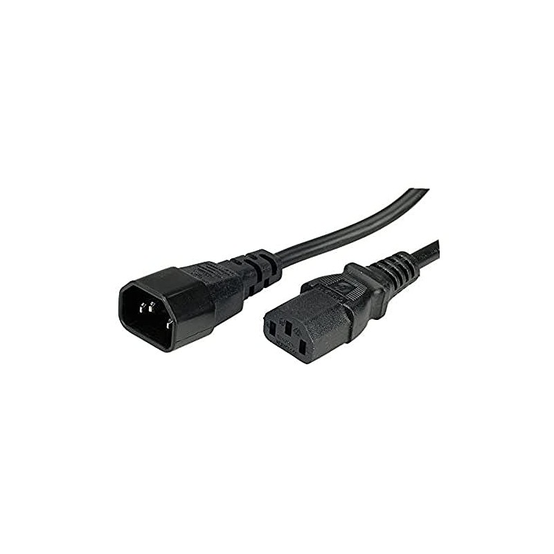 Value, Connection cable 0.5 m Black