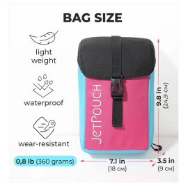 JETPOUCH - Electric Scooter handlebar bag-Durable and Spacious Luggage Organizer