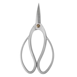 195mm Bonsai Pruning Scissors Stainless Steel Bonsai Scissors Gardening Plant Shears Tool Silver