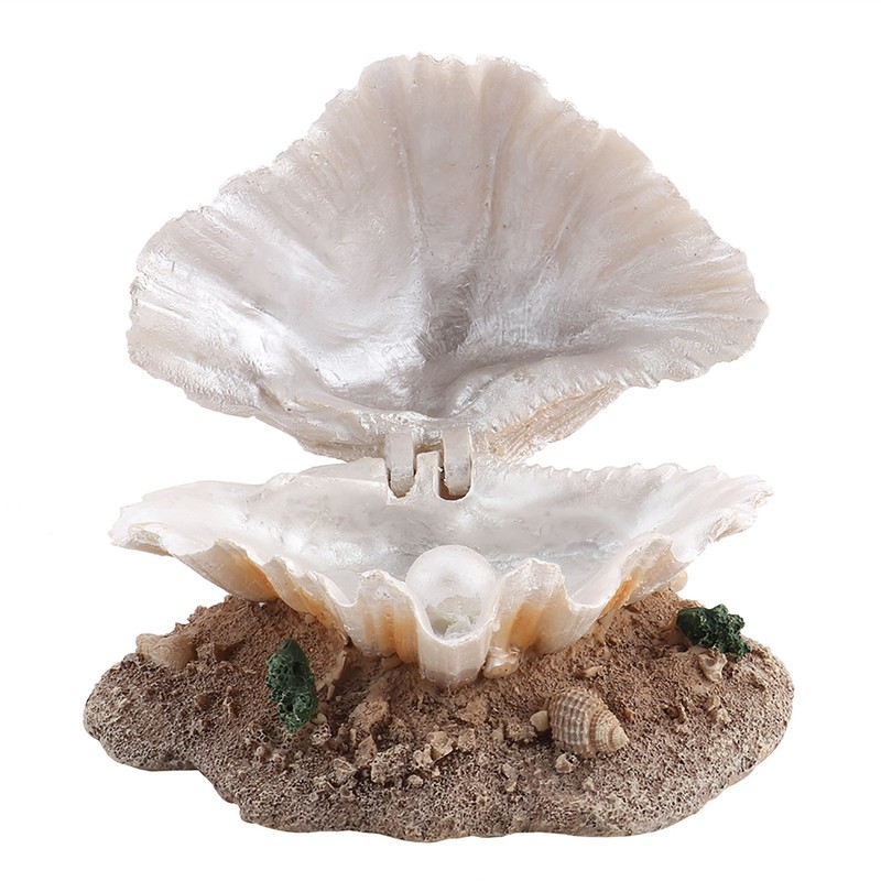 Aquarium Decoration Coral Reef Aerating Action Ornament Fish Tank Shell