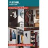 4smile Door Hooks for Hanging, White, Pack of 6 Clothes