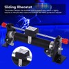 Oumefar Slide Rheostat Resistance, Sliding Rheostat Adjustable Rheostat Physics Electrical